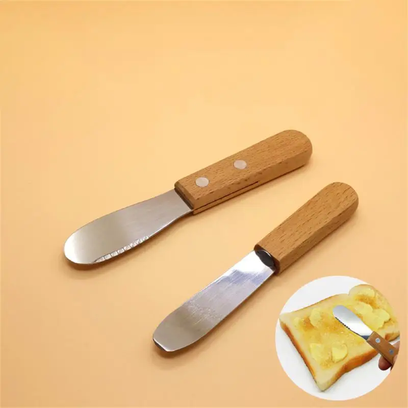 1/3/5SETS Scraper Knives Multipurpose Ergonomic Design Versatile Cheese Slicer Stainless Steel Spatula Cooking Utensils