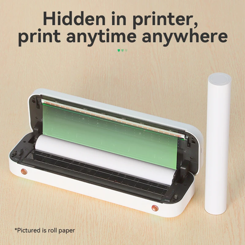 PeriPage Mini A4 Printers Quick Dry and Long Time Storage 