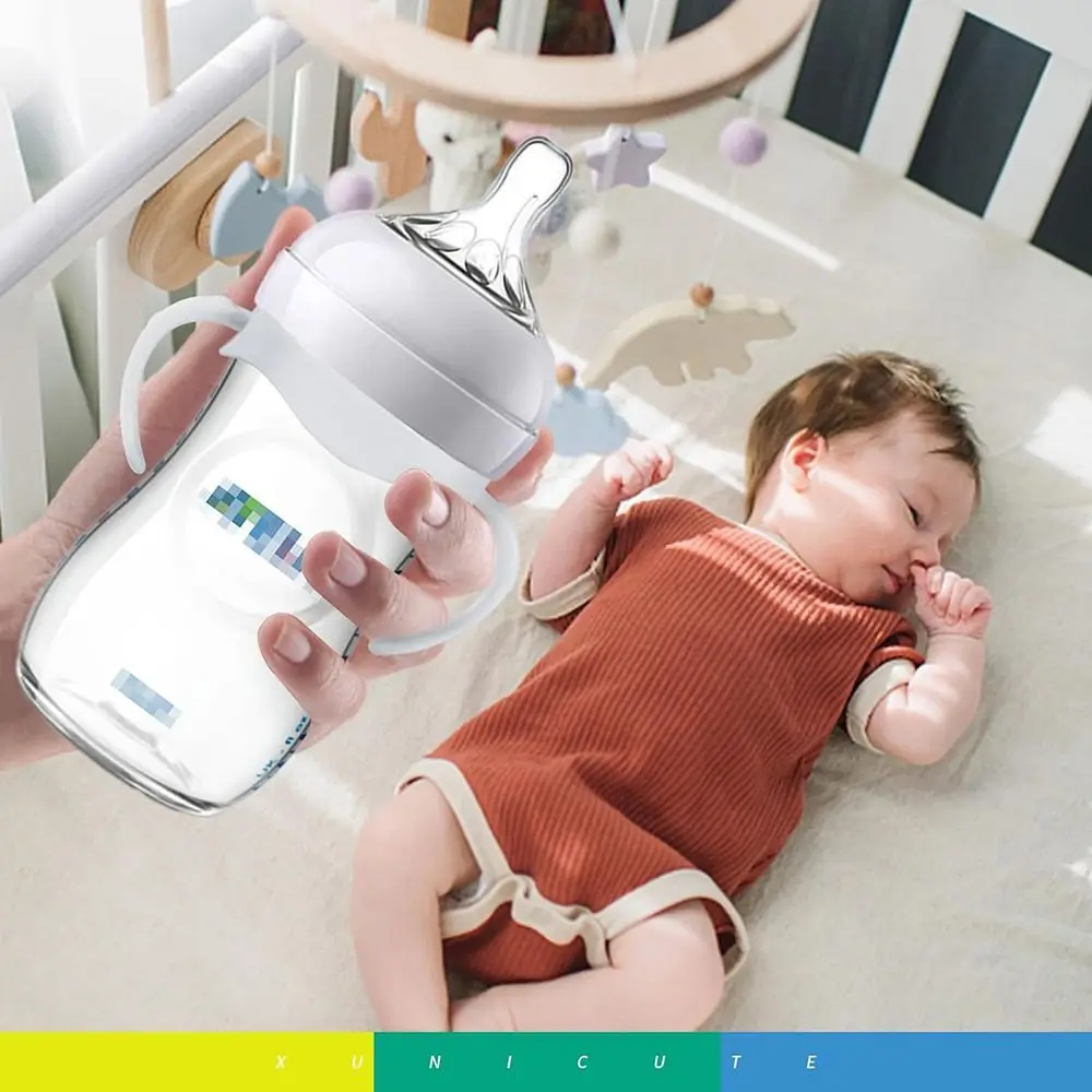 Easy Grip Baby Bottle Handles Universal Safe Baby Bottle Holder Durable Baby Feeding Bottle Accessories for Philips Avent