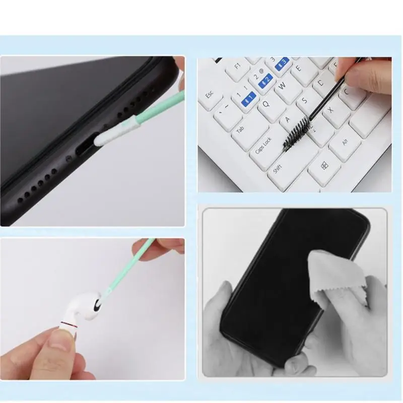 Phone Port Cleaning Kit USB C Plug Set And Headphone Jack Cleaner USB Charging Port Dust Port Covers 56X Phone Cleaning Kit For