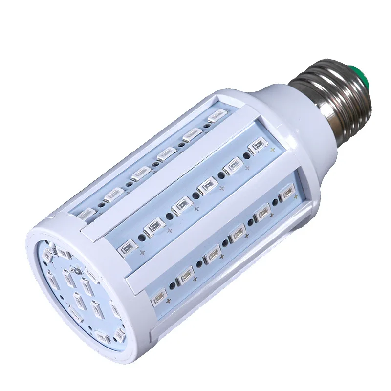 5W 10W 15W 20W 30W E27 LED 옥수수 램프 실내 조명 홈 램프 녹색 핑크 정원 잔디 풍경 장식 전구 SMD5730