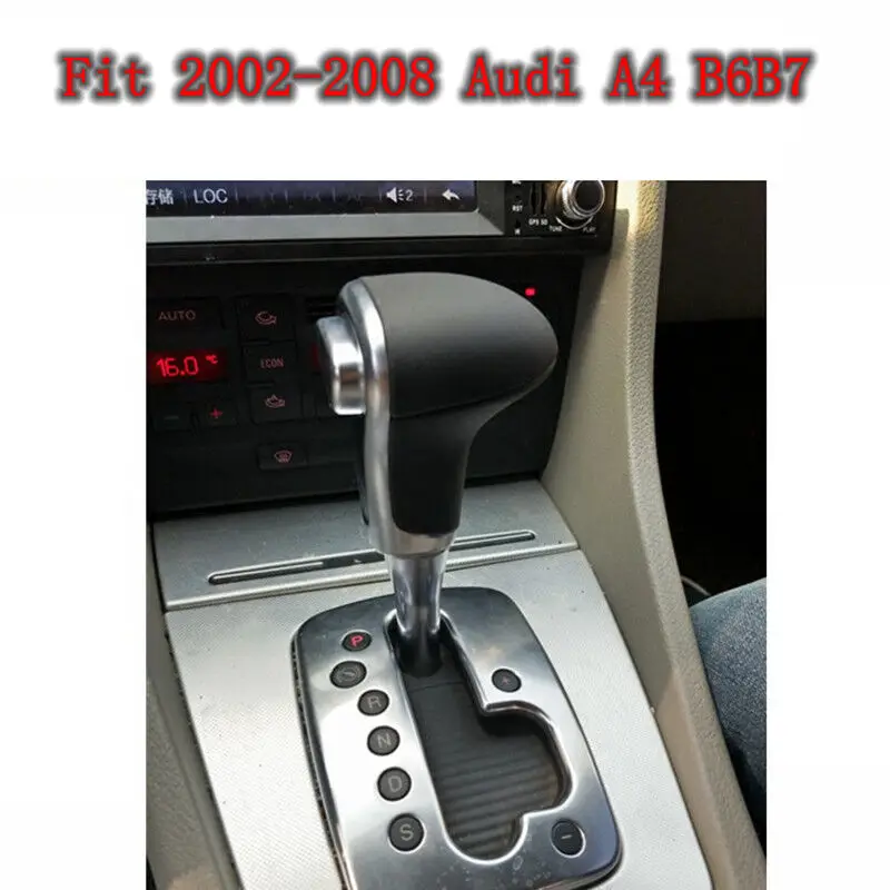

Новая Лучшая черная ручка переключения передач WXZOS для Audi A4 B6 B7 2002-2008