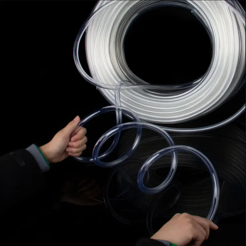 Transparent PVC Plastic Hoses plumbing hose water pipe plumbing supply hose pvc plastic hoses High Quality Water Pump Tube Inner Diameter 2 3 4 5 6 7 8 9 10 12 13 14 16mm Clear hose