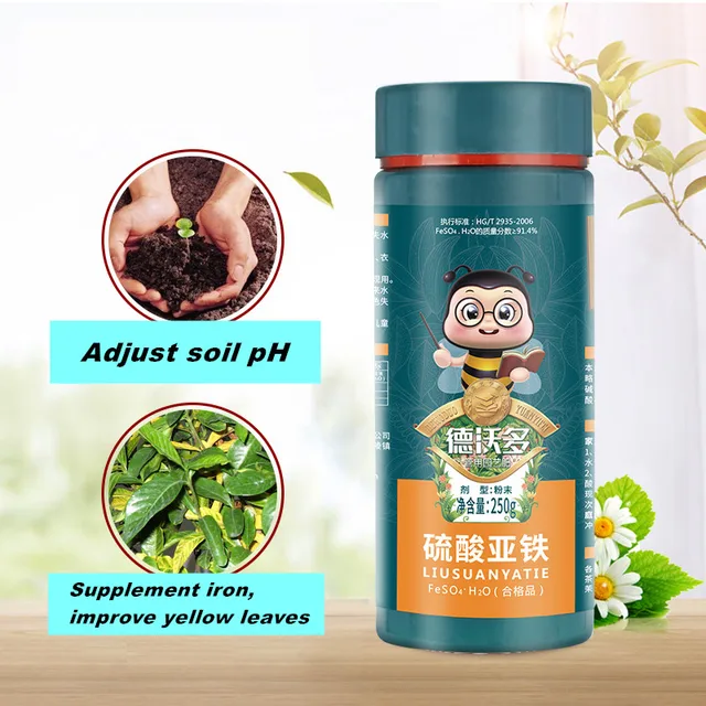 250 G Vaselem Összetett Műtrágya, Javítja A Talaj Környezetét, Hatékonyan Szabályozza Növényi Sárga Levél Otthoni Kertészetét - Image 2