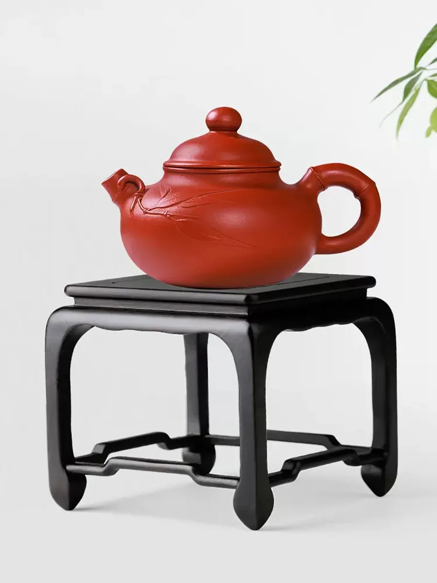 Solid Wood Square Handicraft Base, Mahogany Head, strange Stone, Wood Carving, Buddha Statue, Flower Pot, Mobile Bracket