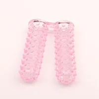 1PCS Kristall Wolf Zahn Doppel-Finger Zusammen Finger Abdeckung für Erwachsene Paare Sexuelle Frauen Klitoris Vaginale Stimulation sex Spielzeug 3