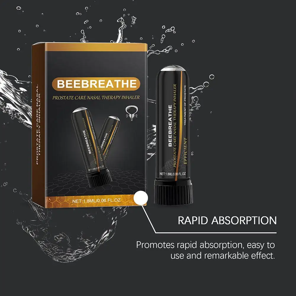 Nasal Inhalers 1PC Beebreathe Bee Wellness Inhaler Prostavibe Inhaler Beeboom For Prostate Wellness Nasal Spray Body Care nasal inhaler nasal spray