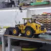 1/14 MTM E260L RC Hydraulic Wheeled Loader Metal Remote Control Construction Vehicles AT9S Light Sound System RC Toys Model Gift 4