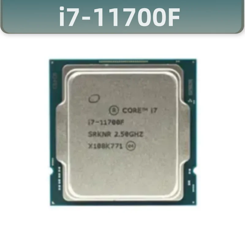 

Core i7-11700F i7 11700F 2,5 ГГц Восьмиядерный 16-поточный процессор 16 Мб 65 Вт LGA 1200