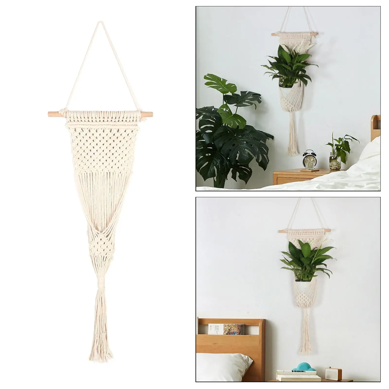 

Hanger Flower Pot Plant Holder Planter Box Basket Wall Hanging