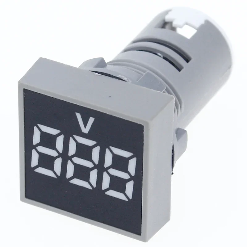 Amp Watt Meter Digital Voltmeter Ammeter DC Ammeter Analog Current Meter Analog Voltmeter Ammeter Analog Voltmeter 22MM 0 100A Digital Ammeter Current Meter Voltage Meters Indicator Led Lamp Square Signal Light