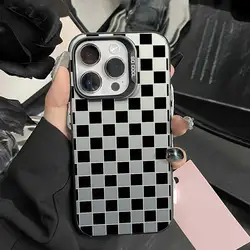 Cute Cartoon Soft Silicone Phone Cover with Silver IMD Grid Design for Honor X7B 4G 5G (BK-CYK0801)
