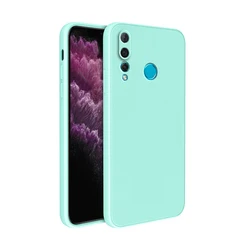 Luxury Ultrathin Liquid Silicone Phone Case with Lens Protection - Classic Design for Nova 4 (Light Green)