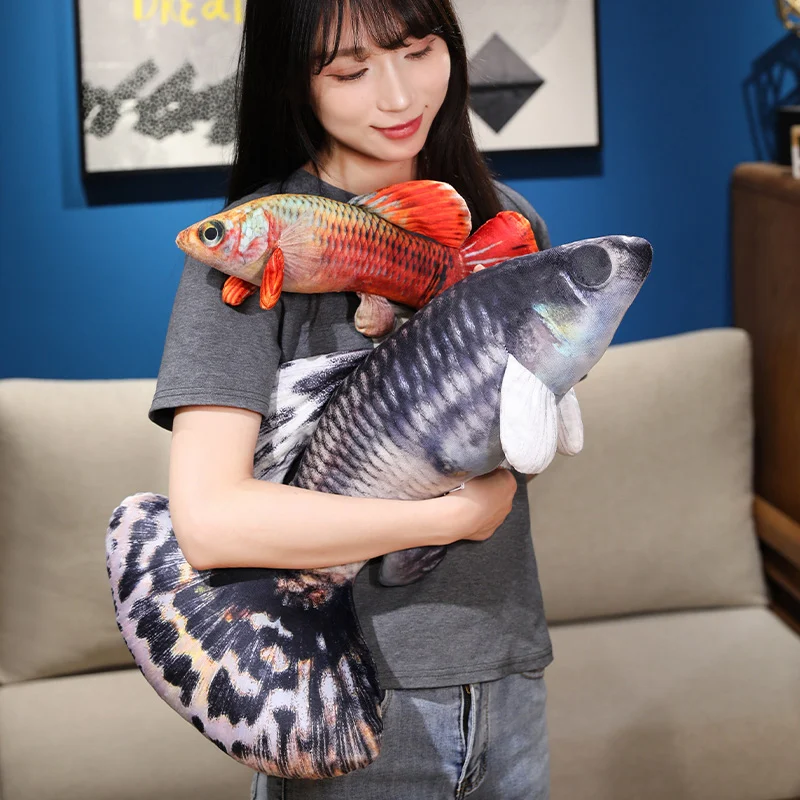 Aazon.co: XIZHI Goldfish Plush Doll Soft Fish Stuffed Anial Plush - View #8