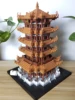 Knew Built Yellow Crane Tower of Ancient China Exquisite Building Blocks Construction Toy, Optional LED Light, Stunning Scenic 2