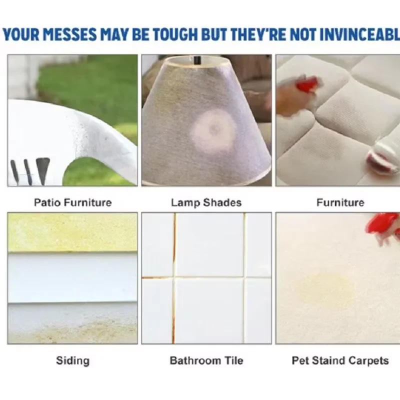 10PCS Multifunctional Effervescent Spray Cleaner Set Tablets Car Home Cleaning Effervescent Spray Cleaner Cleaning Accessories