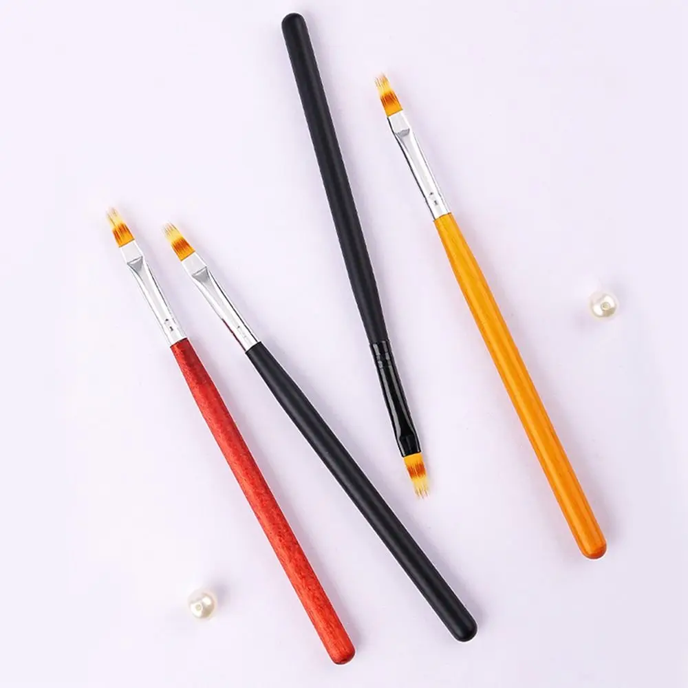 Lace Ombre Design Nail Art Brush DIY Drawing Flowers Nail Care Tool Nail Gel Painting Brush Manicure Brush Tools Gel Nails