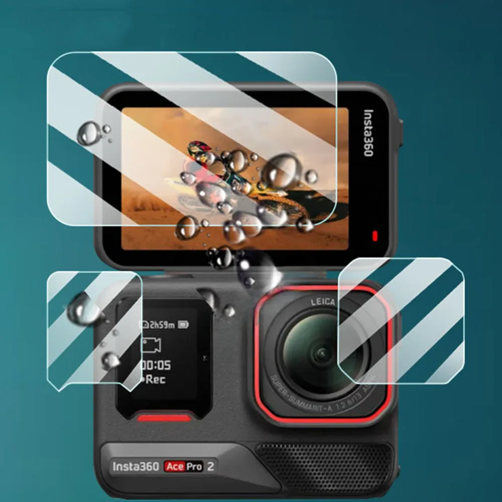 Premium Tempered Glass Screen Protector and Lens Protective Film