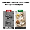 Kitchen Storage Rack with Slide Rails Retractable Drawer Organizer Pull-out Cabinet Organizer Tray Spice Box Kitchen Accessories 4