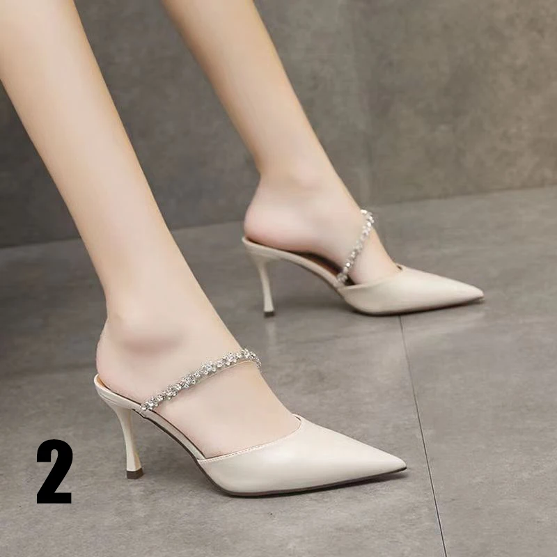 

2024 Beautiful women's high heels are simple and elegant