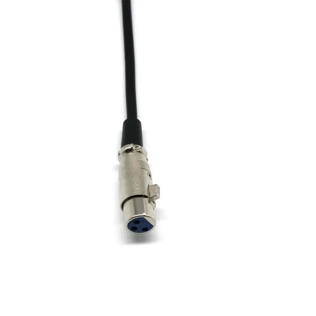 밸런스드 XLR 케이블 마이크 케이블, 스피커 장치 케이블, 1피트 수-실버