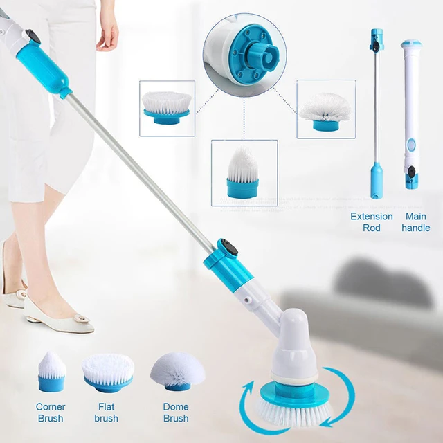 Electric Cleaning Brush, Waterproof Electric Spin Scrubber