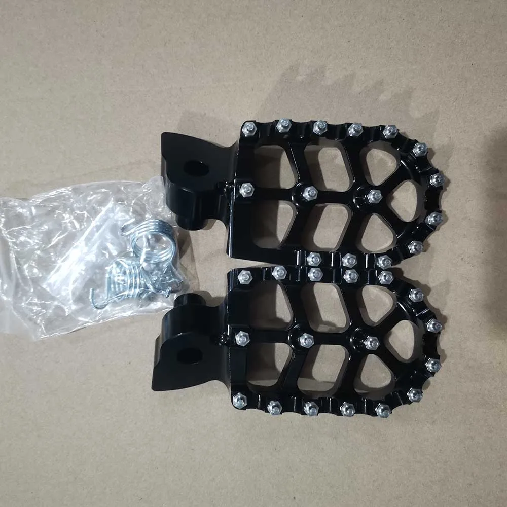 Motorcycle Footrests Motorcycle Footrest Footpeg For Yamaha YZ 65 85 125 250 125X 250X 250FX 450FX WR 250F 450F YZF WRF 250 450 2001 -