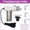 Upgrade New Generation Instant Electric Dreadlocks Machine Set with Three Size Head and Thick Needles 4