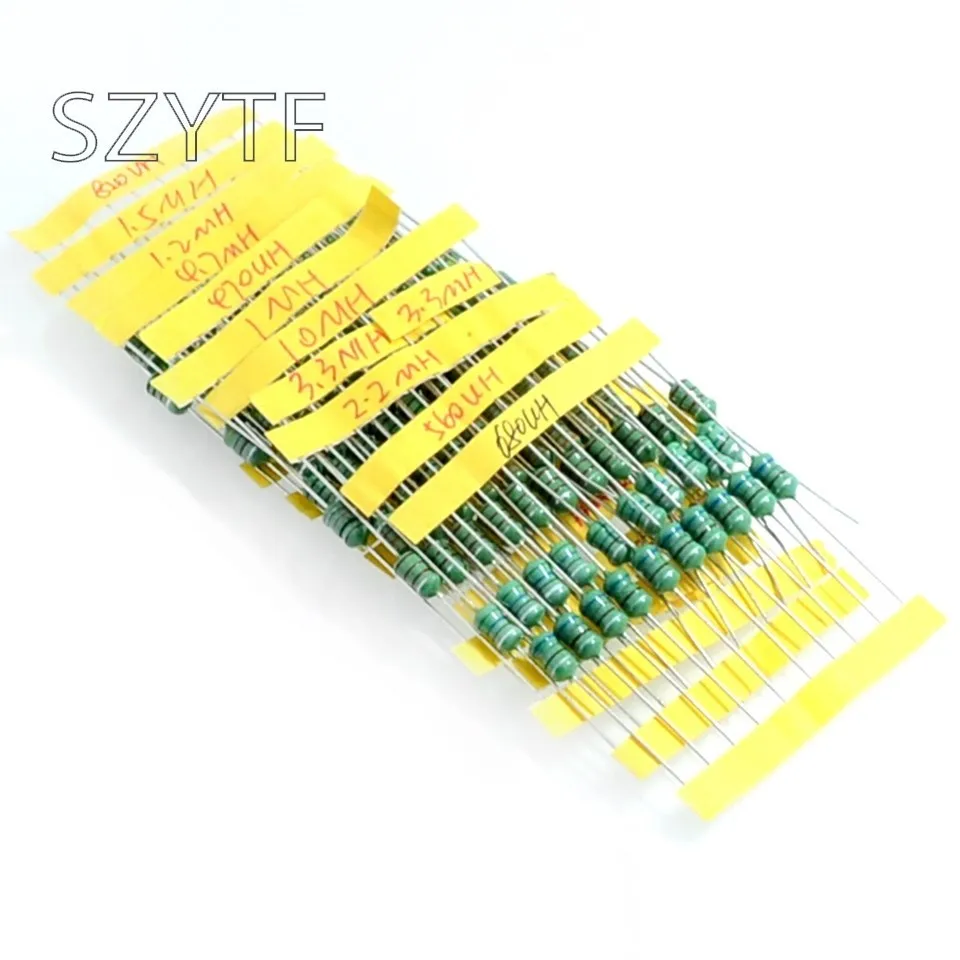Kit Induttori BOJACK 200 Pezzi - 20 Valori Da 10uH A 10mH, 1W, Per Elettronica E Fai-da-te - Foto 11
