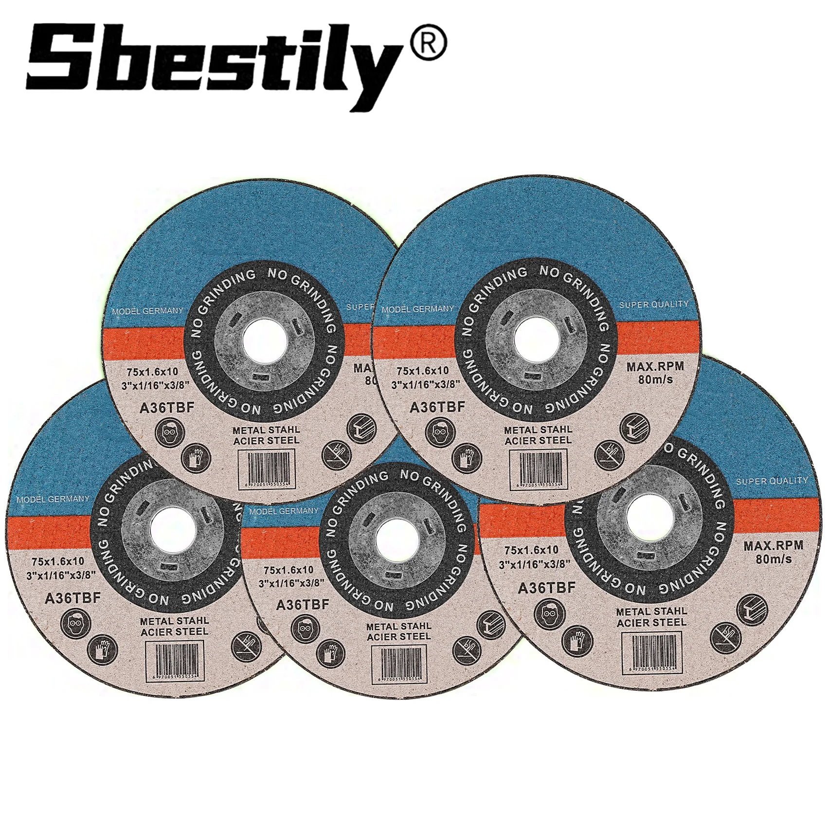 50-5pcs 75mm Cutting Disc Resin Cutting Wheel Diamond Circular Saw Blade 1.6mm Thickness Angle Grinder Wheel for Metal Wood Cutt cutting disc abrasive wheel cutting blade saw blade