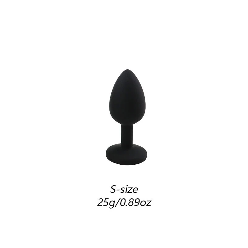 TaRiss's Anal Dildo avec Design Lumineux Anal Plug avec Base Ventouse