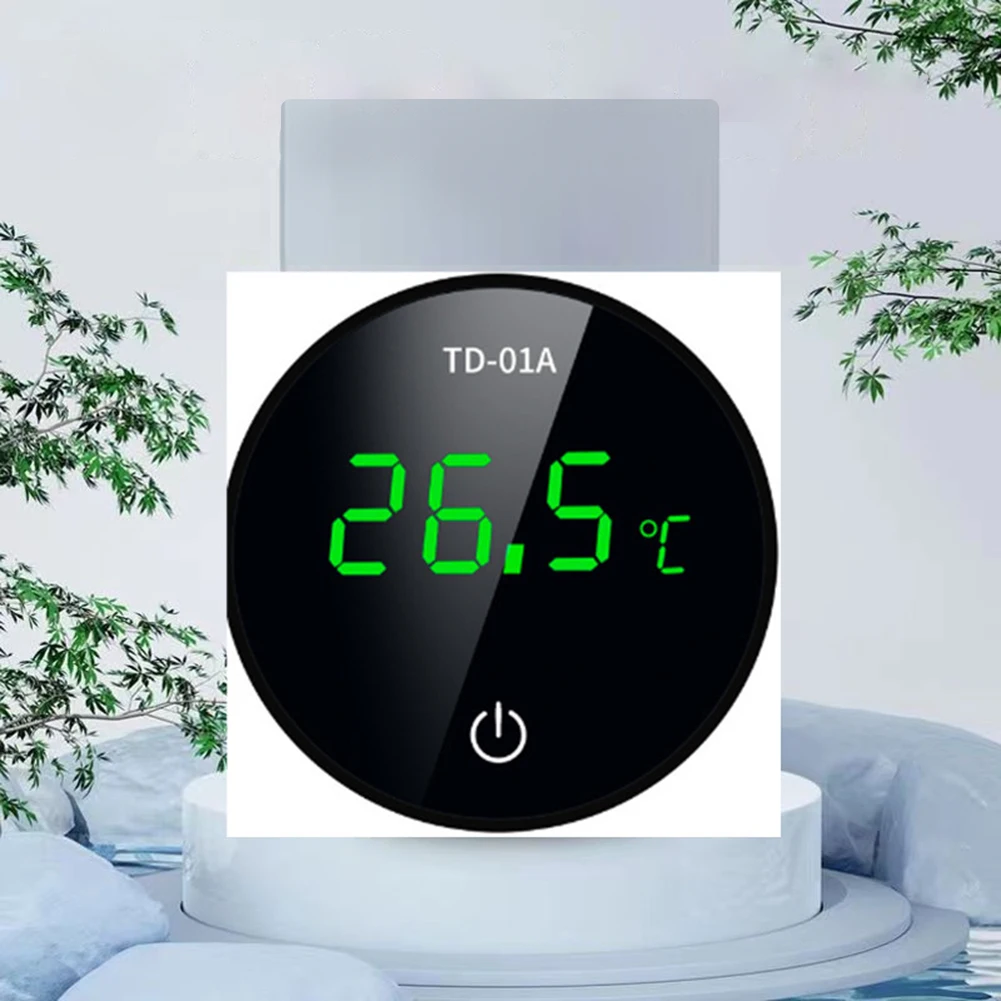 5cm Fish Tank Thermometer 0.1 &deg; C Measurement Accuracy 3D Digital Aquarium Temperature Measurement animal thermometer