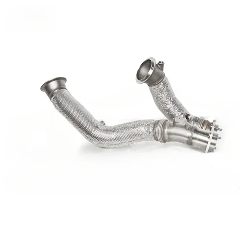 Titanium Alloy Catback Exhaust Pipe System, Controle de v&aacute;lvulas para BMW M3, M4, F80, F82, 3.0T, 2014-, cor original