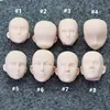 1/6 Doll Head Doll Parts Accessories No Makeup Head OB Female / Male Head Practice Makeup DIY Obitsu27 1