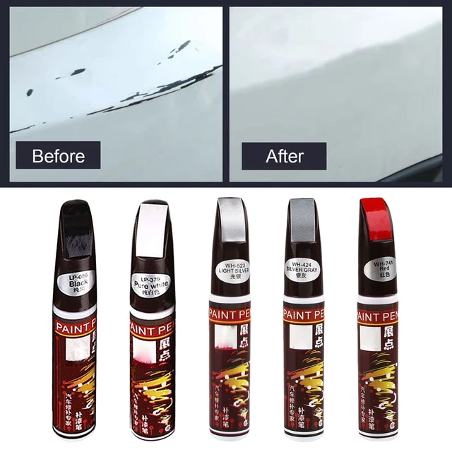 Touch Up Paint Pen, Waterproof Car Paint Scratch Remover Pen To Erase Car  Scratches