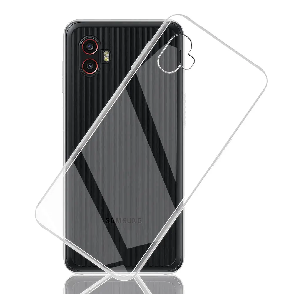 Ultra-Slim Silicone Clear Back Cover for Samsung Xcover6 Pro Galaxy Phone Case
