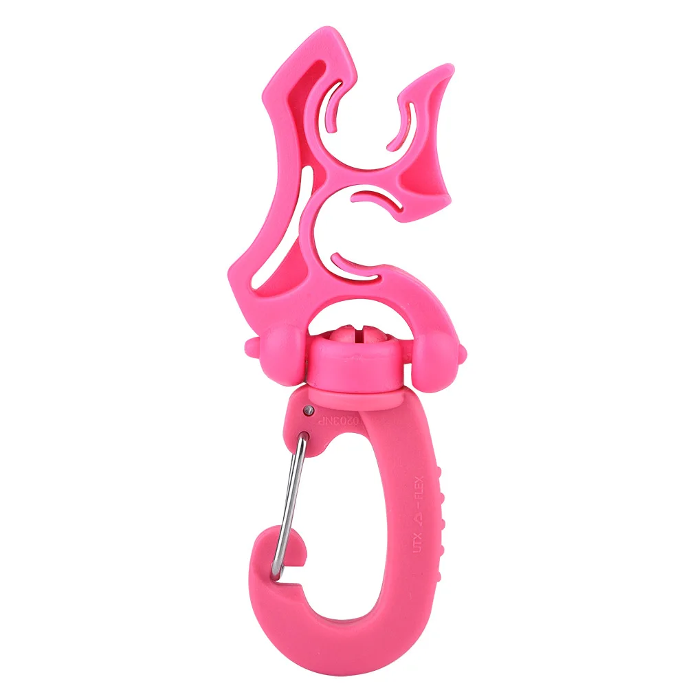BCD Hose Clip Diving Hose Regulator Diving Double BCD Holder Clip Regulator Retainer Buckle Hook for Dive Snorkeling diving clip