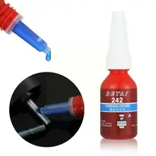 

10ml Screw Glue Thread Locking Agent Anaerobic Adhesive Metal Oil Kinds Glue Resistant All Thread Curing Glue 243 Fast Anae J7x3