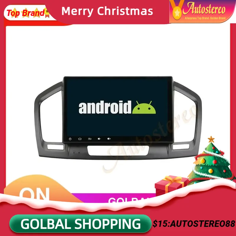 

Android 13 256G для Opel Insigina 2009-2013 автомобильный Головной блок DVD-плеер мультимедийный плеер стерео GPS-навигация Радио магнитофон