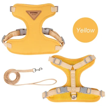 Newest Puppy Dog Harness and Leash Set for Small Dogs Adjustable Pet Harnesses Chihuahua Poodle Bichon Cat mascotas Accessories 3