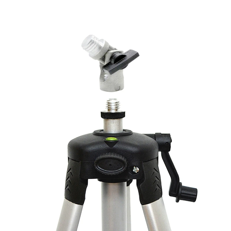 Thread adapter 1/4" or 5/8" Tripod Adapter Connection for 1/4" and 5/8" Threaded Line Laser Level Rangefinder tripod or Camera