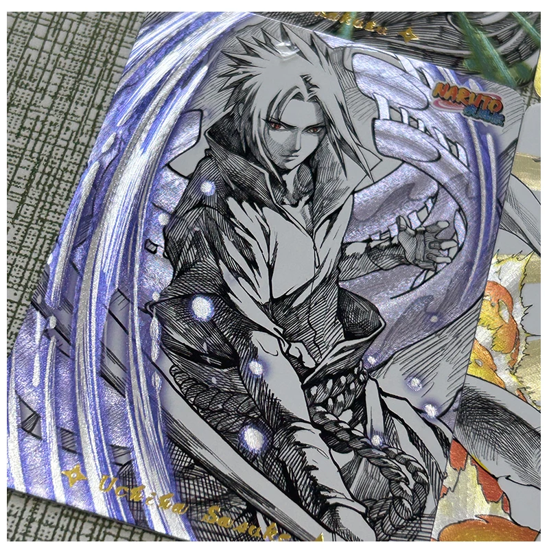 Naruto DIY 22PCS/SET Naruto Uzumaki Jiraiya Sasuke Uchiha Kakashi Kakashi Boy Collectible Cards Christmas Birthday Present