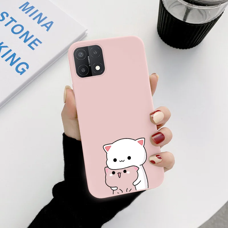 oppo phone back cover For OPPO A15 4G A 15 Cover Flower Phone Cases For OPPOA15 Dinosaur Protective Animal Owl Soft Silicone Fundas Bumper Shell Etui a cases for oppo phones Cases For OPPO