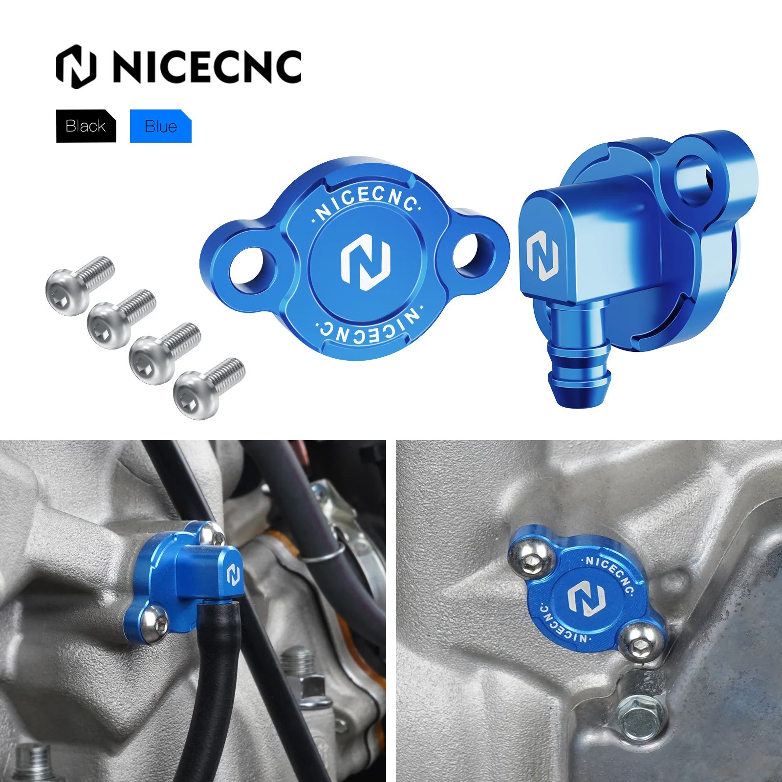 

NICECNC For Yamaha YZ250 1999-2024 20222 2021 2020 YZ250X 2016-2023 YZ 250 250X Power Valve Holder Cylinder Motocross Aluminum