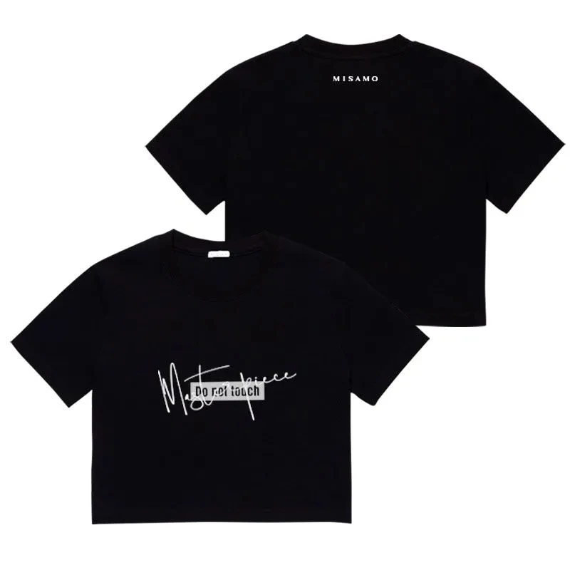 Kpop Twice Misamo Do not touch O Neck Tops T Shirt Wednesday