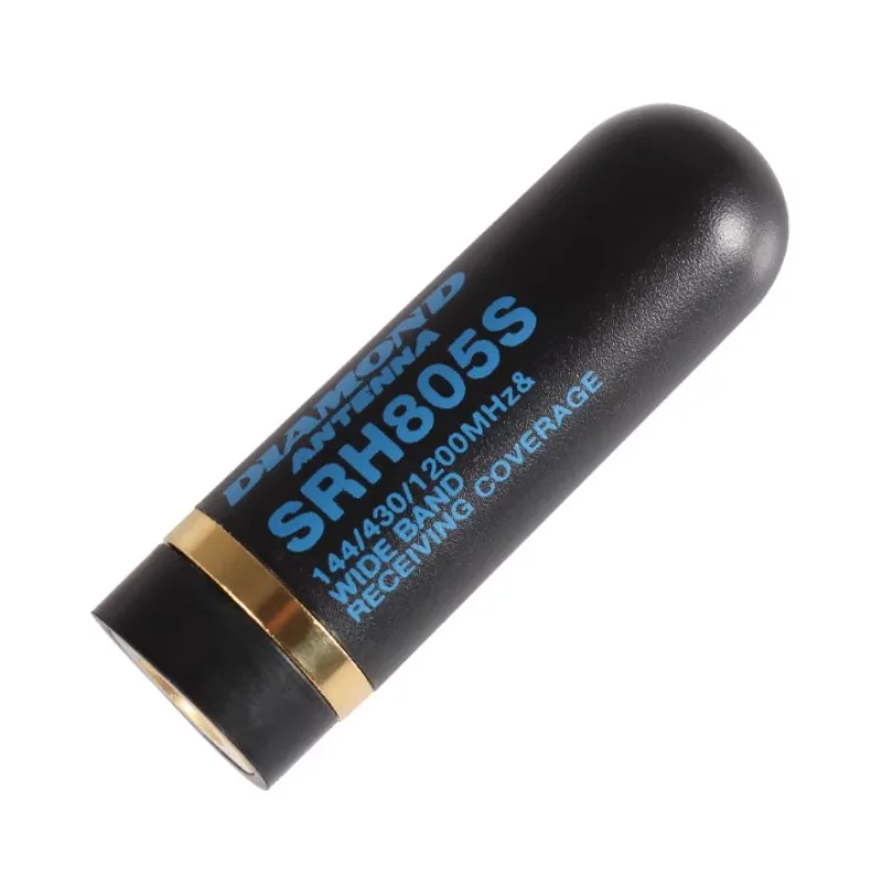 미니 SRH805S 듀얼 밴드 UHF+VHF 안테나 SMA 남성형 (바오펑 UV3R UV100, 리튼 LT6100 LT6188, 야에수/버텍스 VX-6R 무전기용)