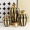 Creative living room vases, flower arrangements, ceramic jars, dining table decorations, handicrafts 1