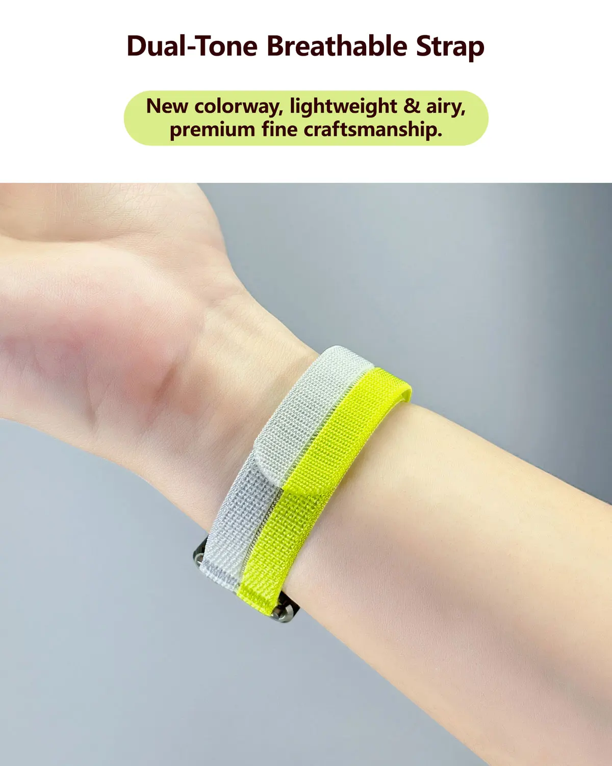 Nylon Loop Strap - Comfortable Wristband Bracelet for Smart Watch Accessories