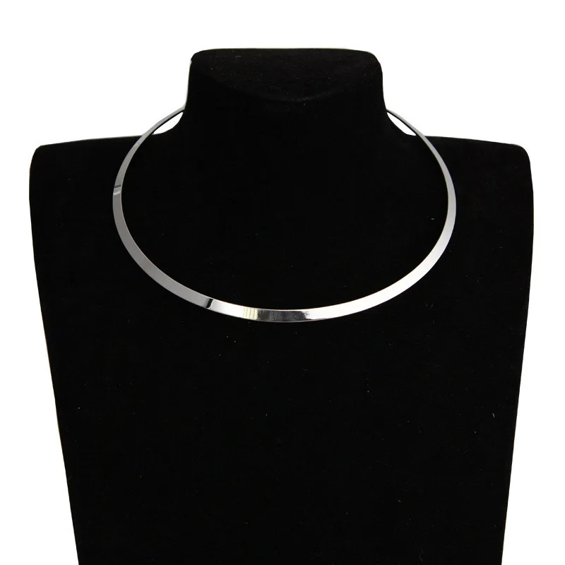 Simple Fashion Round Torques Collares Choker Necklace Punk Rock Jewelry Hip-hop Accessories Bijoux velvet choker necklaces