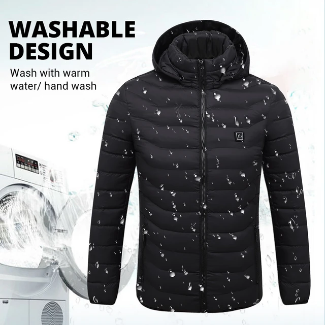 Men Winter Warm USB 11 zone Heating Jackets Heated Vests Coat Hunting  Hiking Fishing Camping Electric Heated Outdoor Warm Jacket - AliExpress